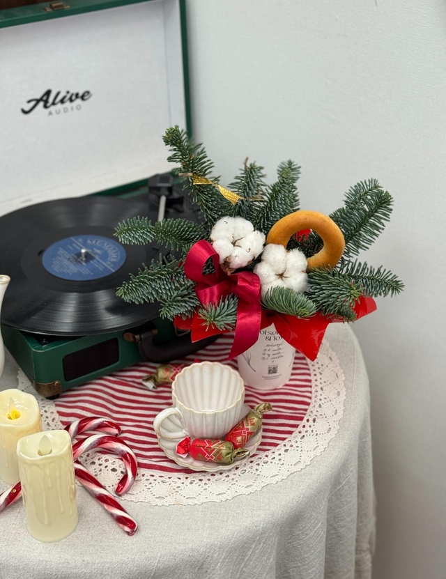 Композиция №404 новогодняя коллекция "Русская душа"