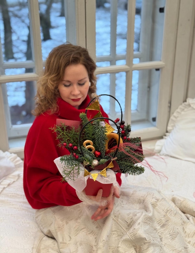 Композиция №402 новогодняя коллекция "Русская душа"